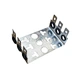 back mount frame